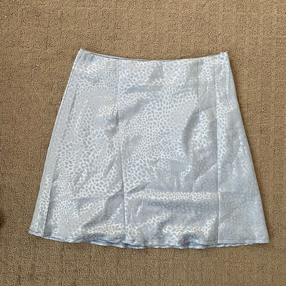Baisy Hill Mini Skirt Blue